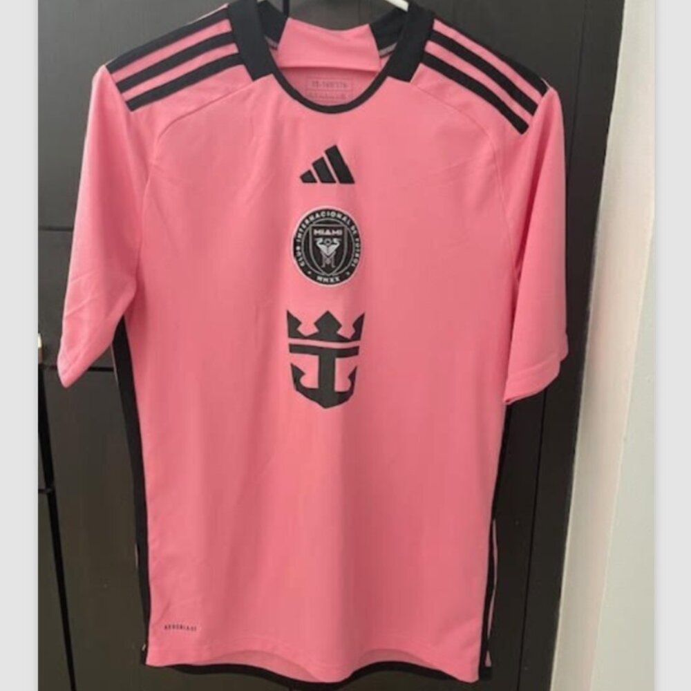 Inter Miami CF Messi 10 Soccer Jersey Adidas Pink Youth XL 15-16 Women's S NWOT